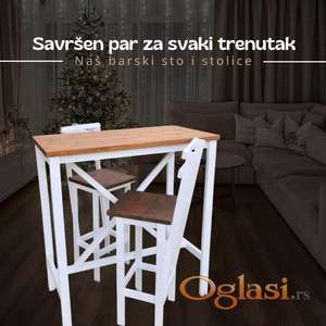 Barske stolice sa naslonom